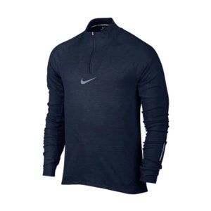 Nike Men's Aeroreact Half-Zip Long Sleeve Training Jacket Blue Large MSRP $130